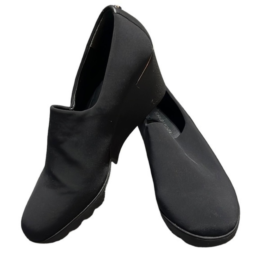 Donald J. Pliner Black Maddy‎ Wedges, Size 11